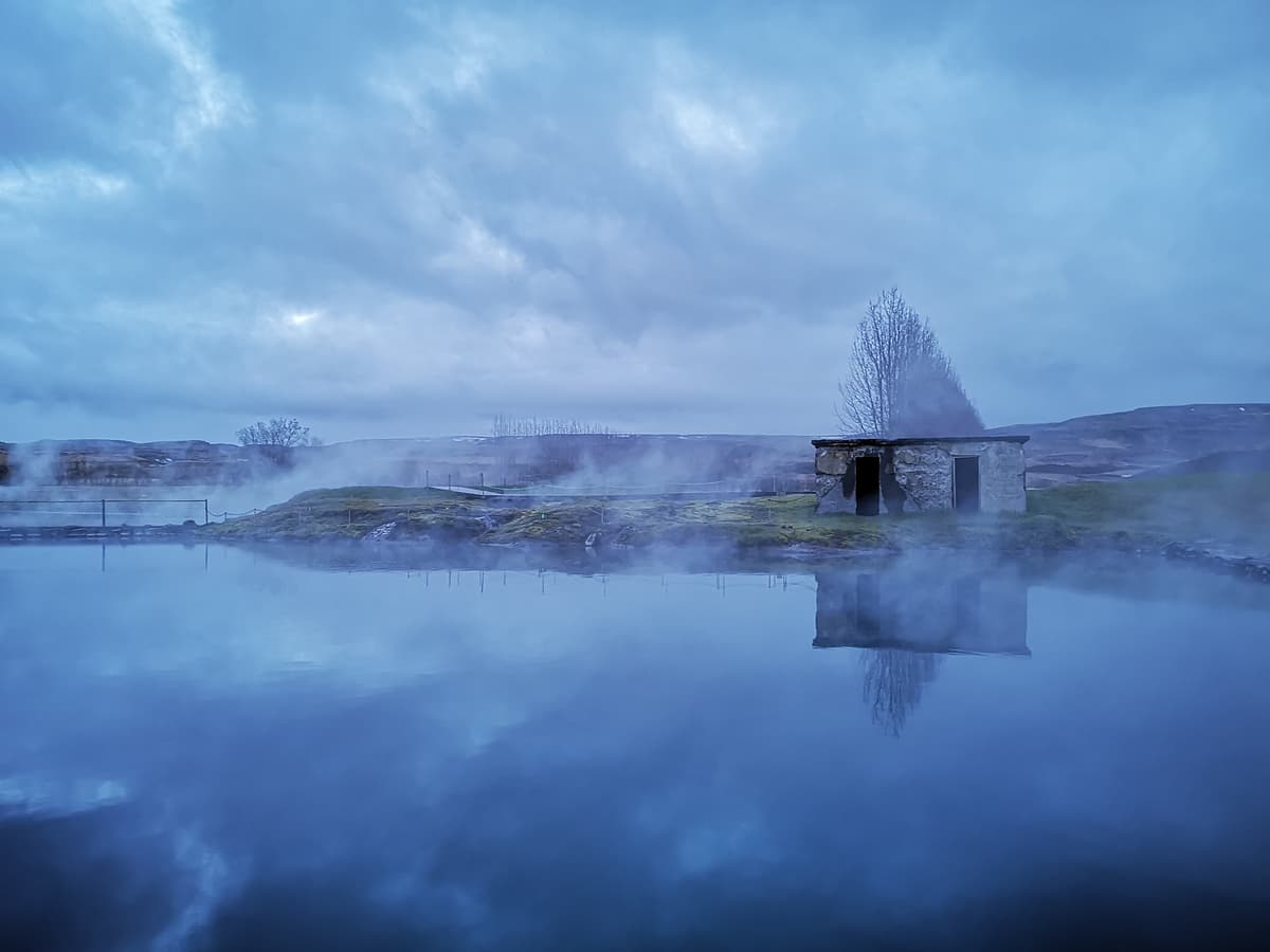 Secret Lagoon in Iceland