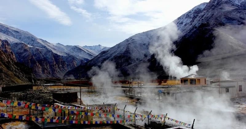 Chumathang Hot Spring