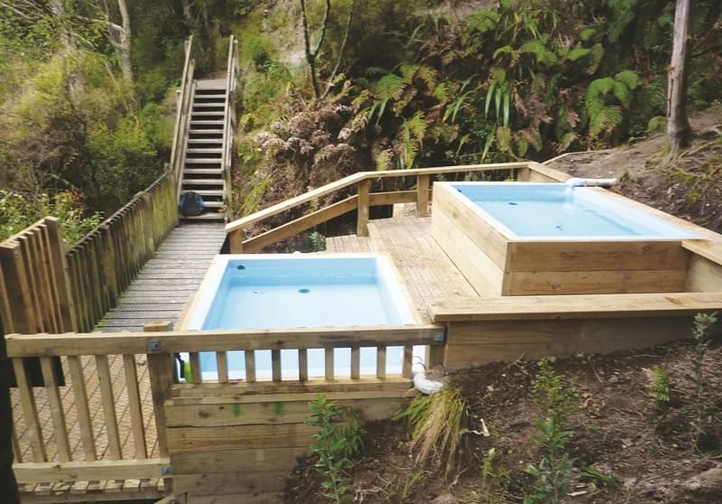 Mangatutu Hot Springs in New Zealand