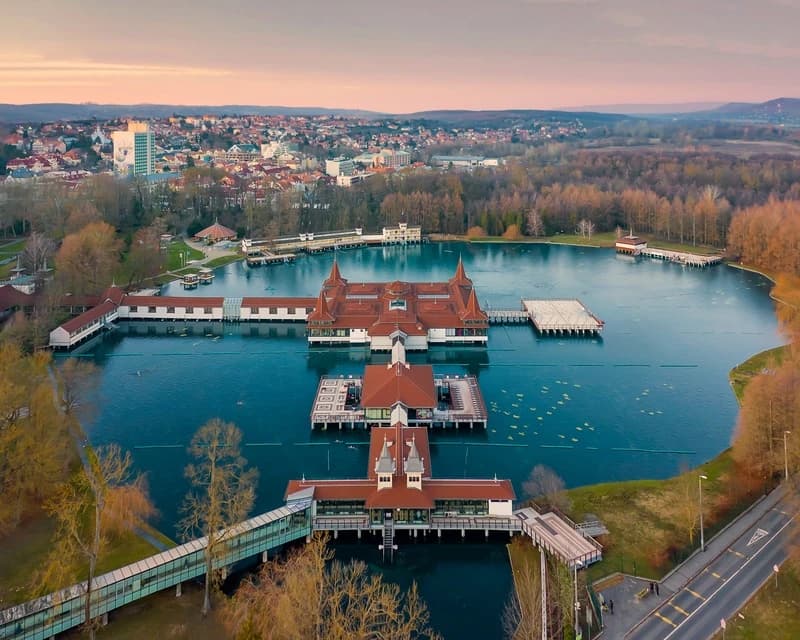 Thermal Lake of Hévíz, Hungary
